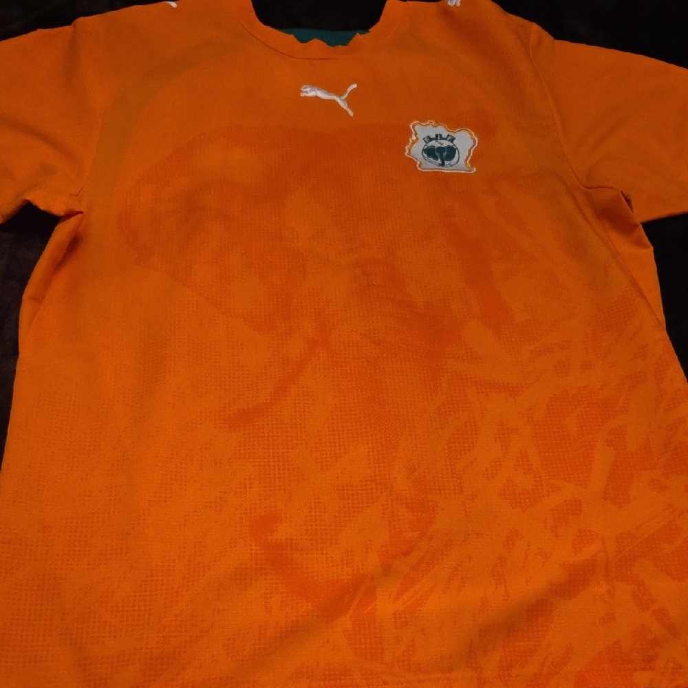 Ivory Coast Puma Soccer Jersey, Medium